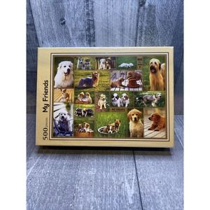 Puzzle Life My Friends Dogs Jigsaw Puzzle 500 Pieces- Sealed